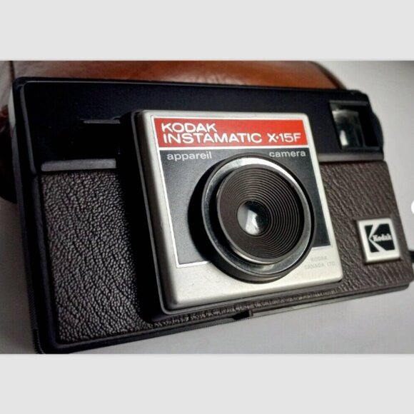Vintage Kodak Instamatic Camera X-15F 126 Film Case MCM Super Clean Tested - Picture 2 of 14